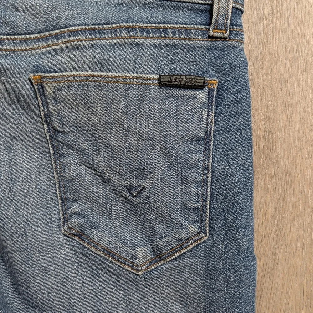 Hudson Blue Skinny Jeans with Distressed Details - 28 - Preloved - Picture 5 of 6